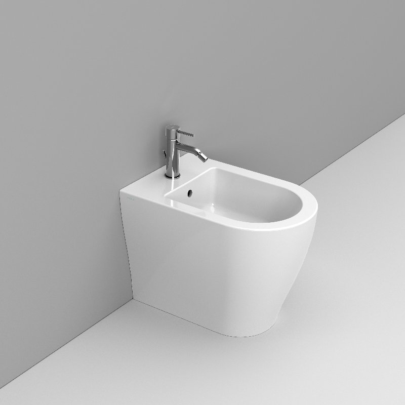 Ceramica Dolomite - D473501 - Bidet back to wall 36×55 – Mirto Round