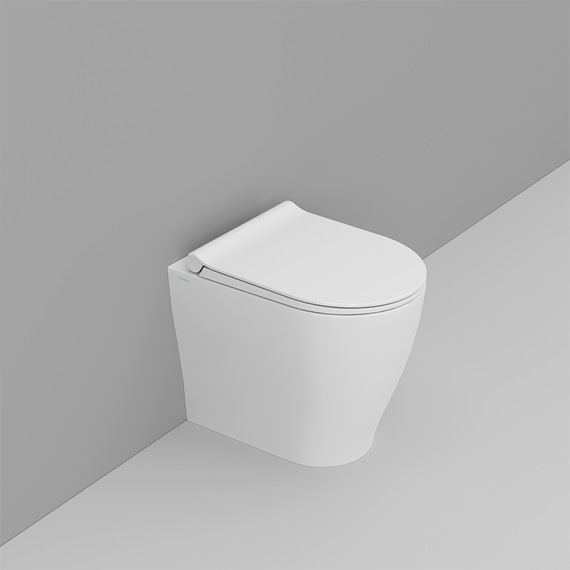 Ceramica Dolomite Vaso back to wall Vortice 36×50 – Mirto Round Short - Bianco opaco