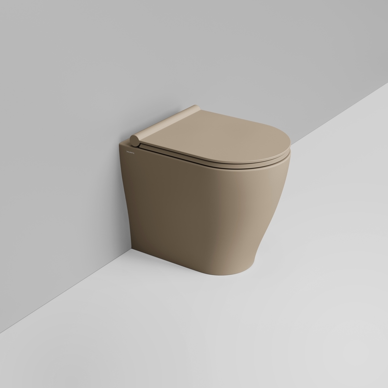 Ceramica Dolomite Vaso back to wall Vortice 36×50 – Mirto Round Short - Beige naturale opaco