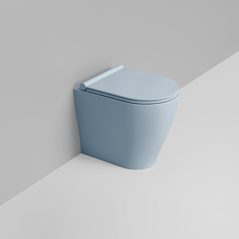 Ceramica Dolomite Vaso back to wall Vortice 36×50 – Mirto Round Short - Azzurro avio