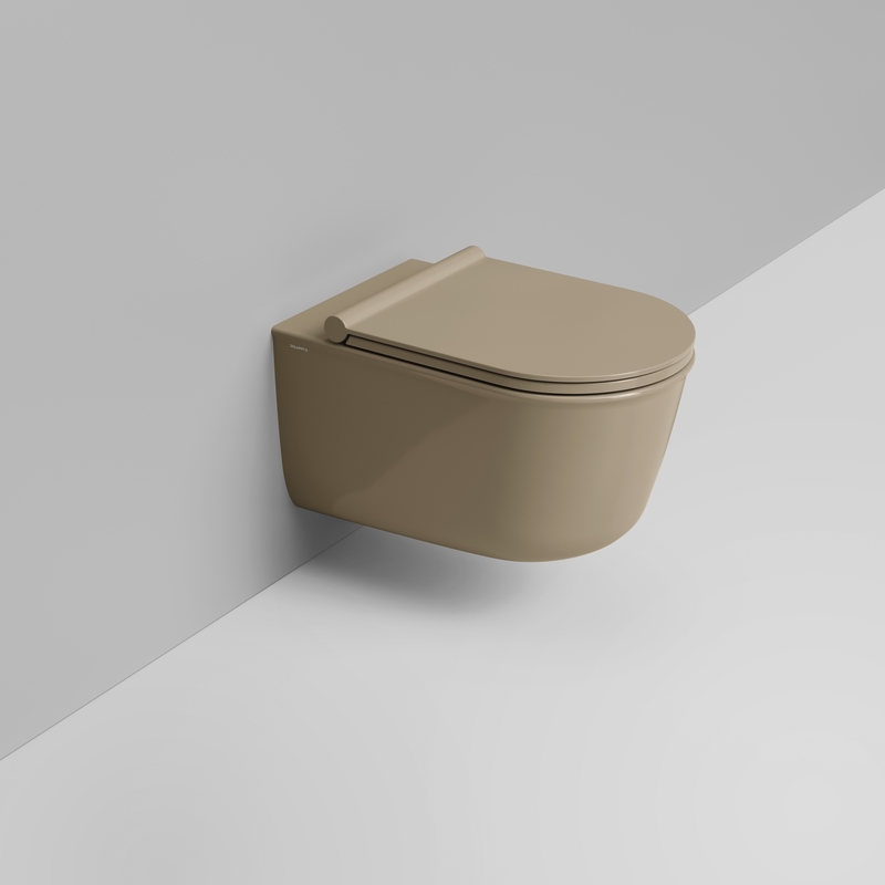 Ceramica Dolomite Vaso sospeso 36×55 – Mayka - Beige naturale lucido