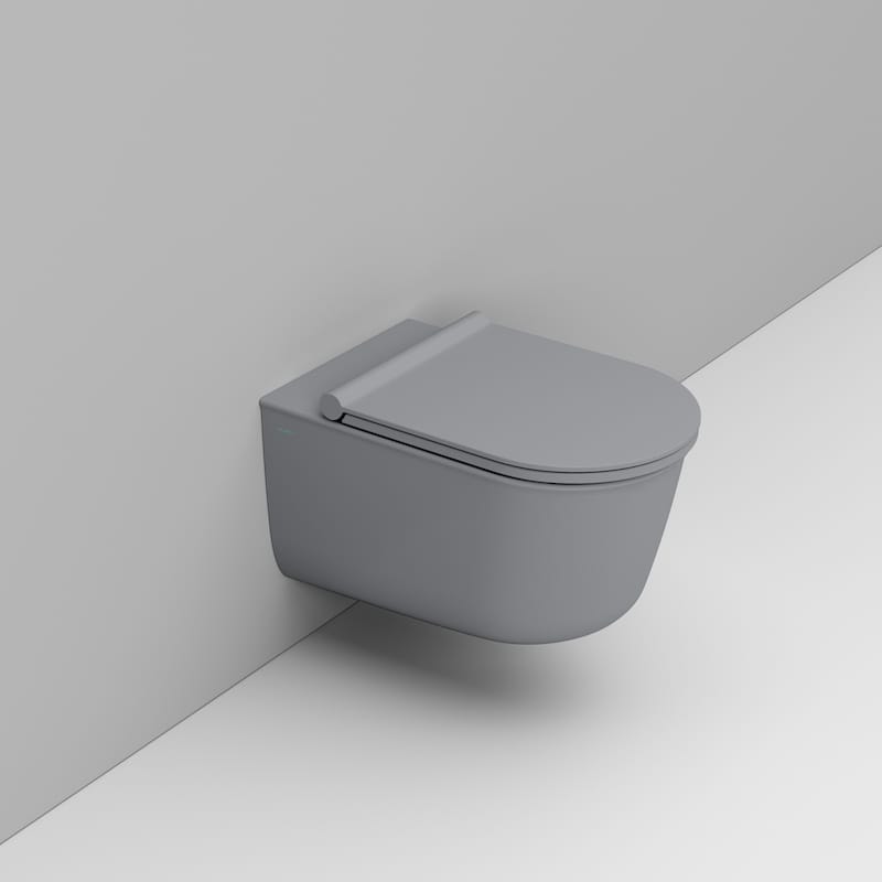 Ceramica Dolomite Vaso sospeso 36×55 – Mayka - Grigio cemento