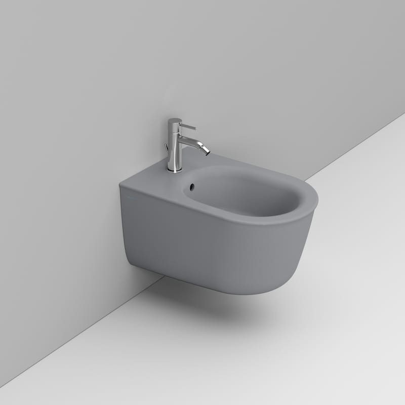 Ceramica Dolomite Bidet suspendus 36×55 – Mayka - Gris béton