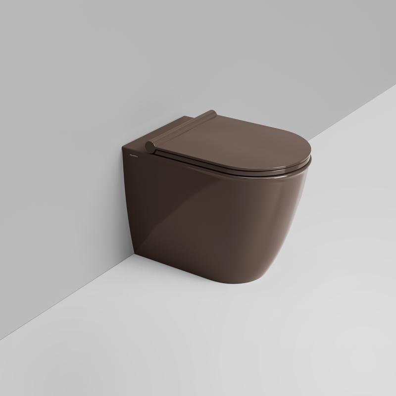 Ceramica Dolomite Cuvette Back to wall 36×55 – Mayka - Marron alpin brillant