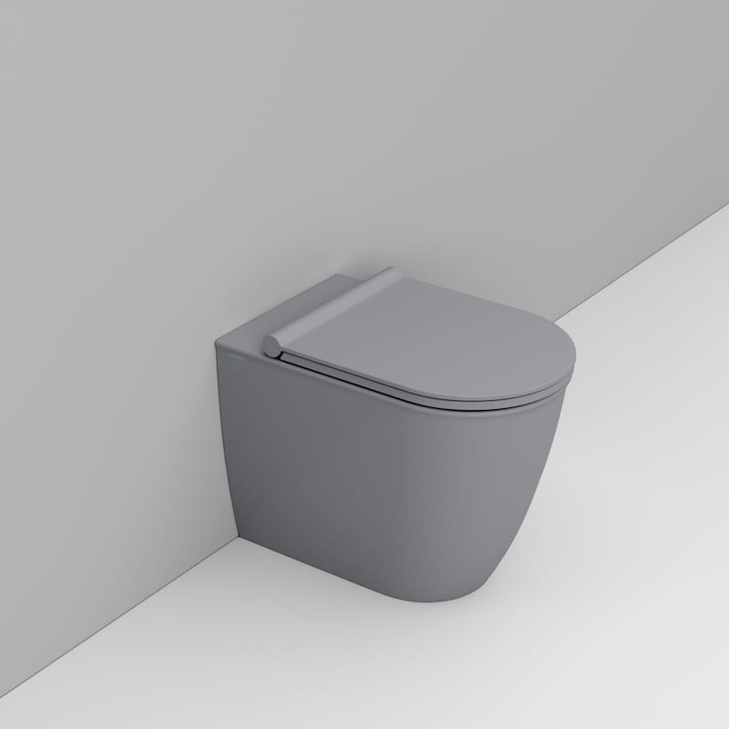 Ceramica Dolomite Cuvette Back to wall 36×55 – Mayka - Gris béton
