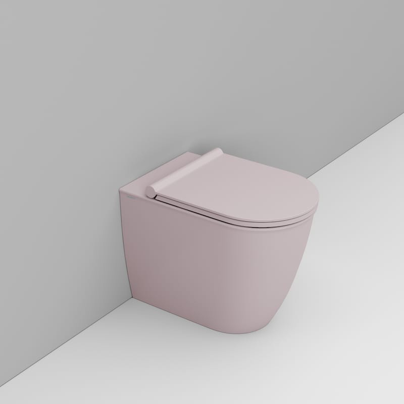 Ceramica Dolomite Cuvette Back to wall 36×55 – Mayka - Rose antique