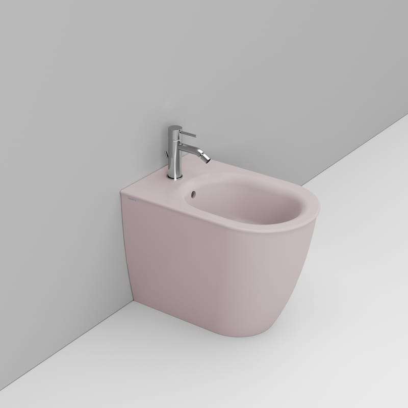 Ceramica Dolomite Bidet back to wall 36×55 – Mayka - Rosa antico
