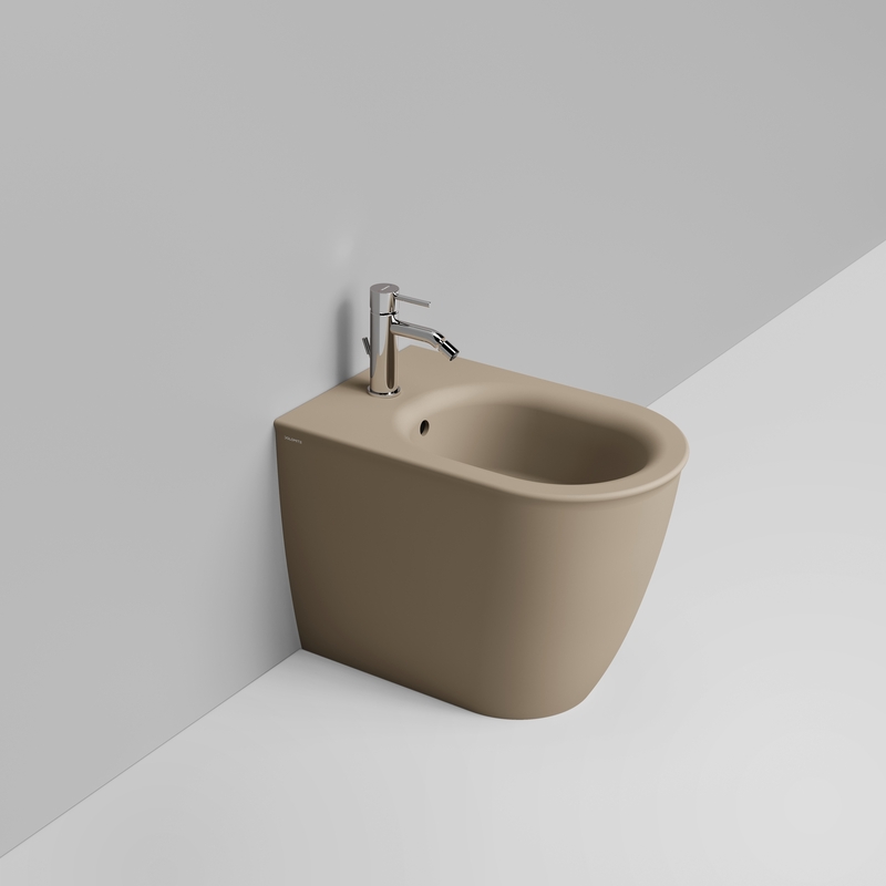 Ceramica Dolomite Bidet back to wall 36×55 – Mayka - Beige naturale opaco