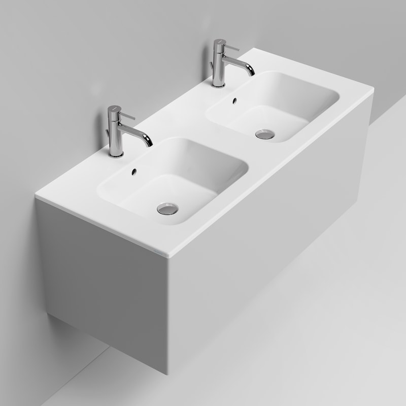 Ceramica Dolomite - D500301 - Lavabo Top 1210×510 – Merci