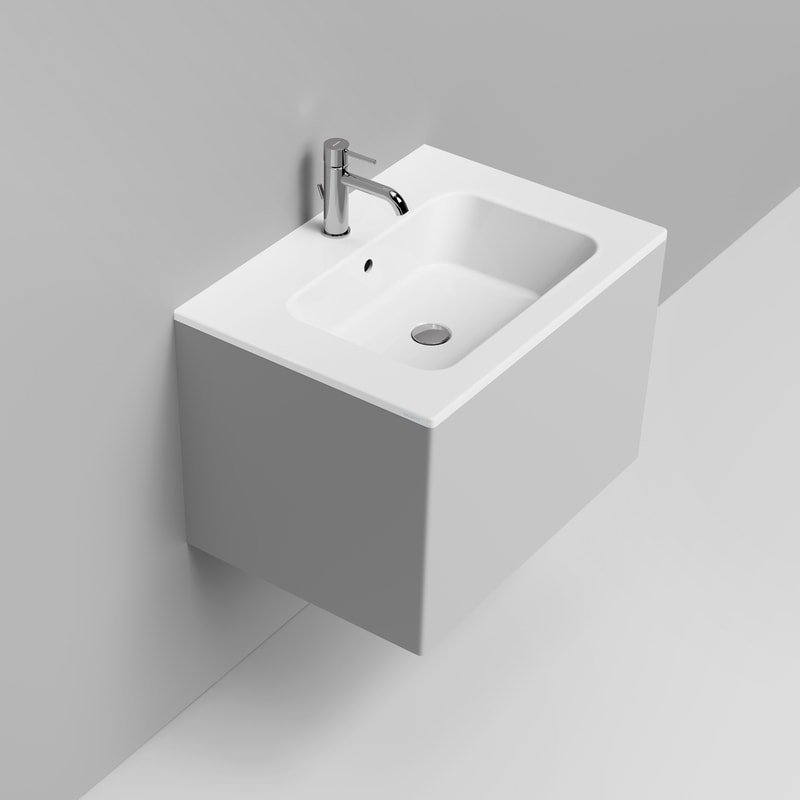 Ceramica Dolomite - D500901 - Lavabo Top 710×510 – Merci