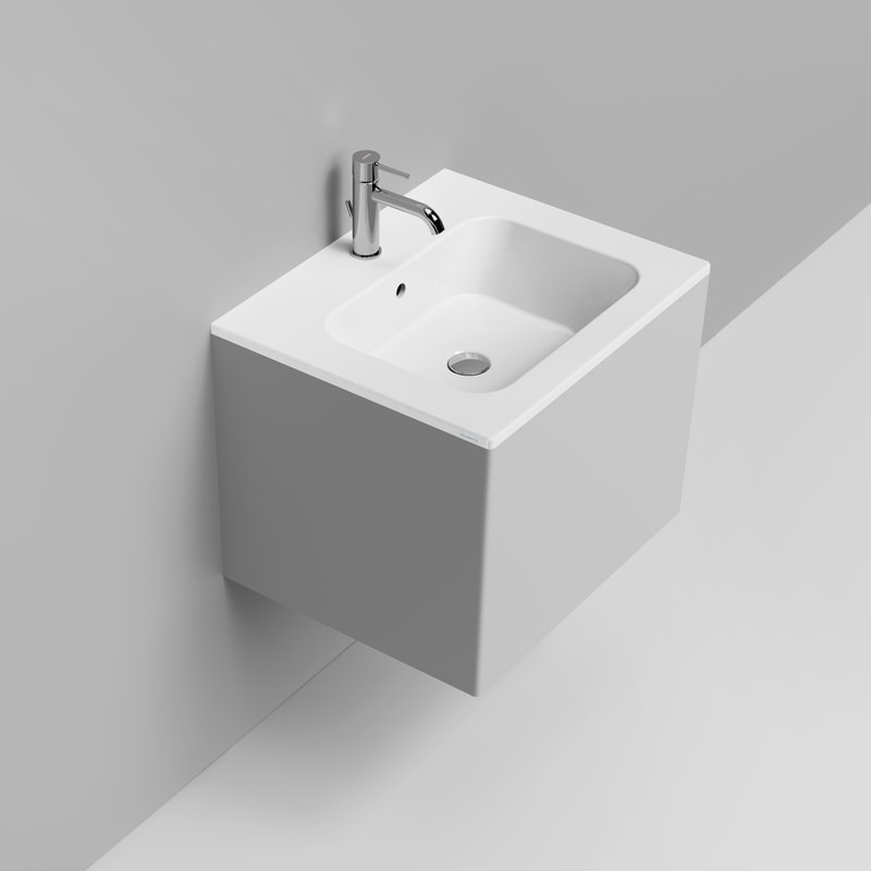 Ceramica Dolomite - D501201 - Lavabo Top 610×510 – Merci