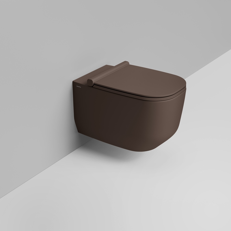 Ceramica Dolomite Vaso sospeso 36×56 – Alba - Marrone alpino opaco