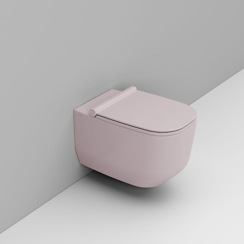 Ceramica Dolomite Vaso sospeso 36×56 – Alba - Rosa antico