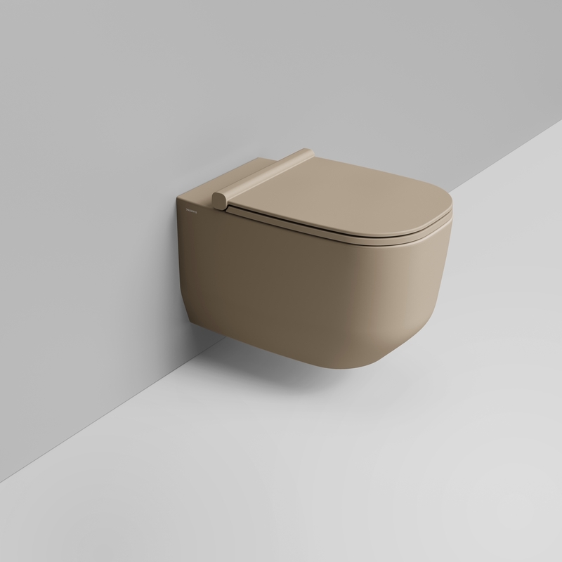 Ceramica Dolomite Vaso sospeso 36×56 – Alba - Beige naturale opaco