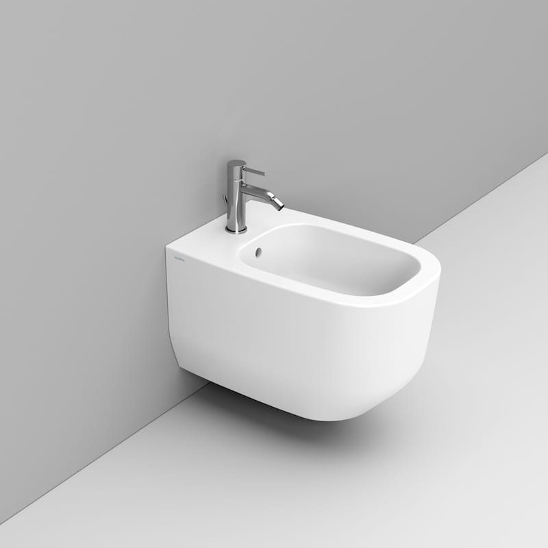 Ceramica Dolomite Bidet sospeso 36×56 – Alba - Bianco opaco