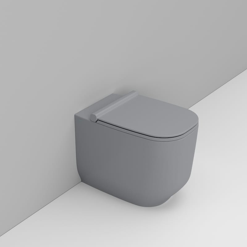 Ceramica Dolomite Cuvette Back to wall 36×56 – Alba - Gris béton