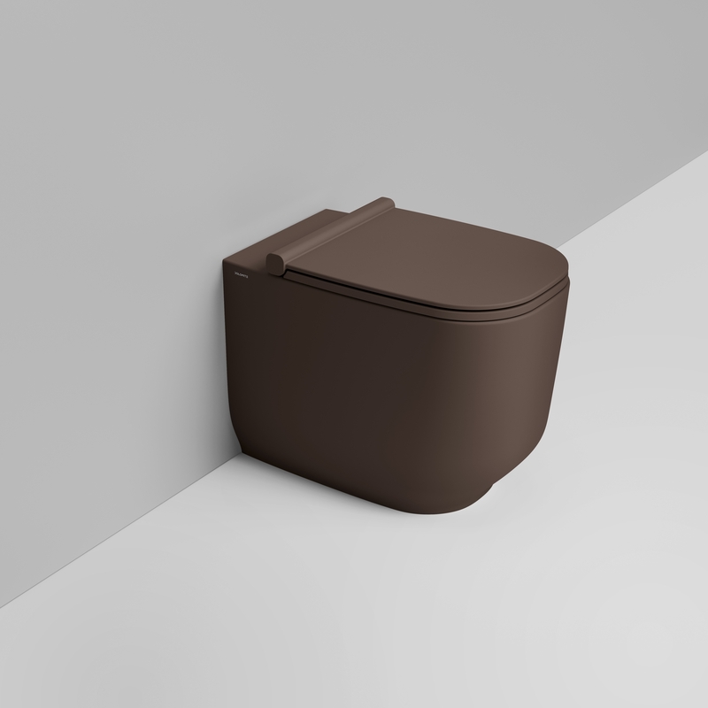 Ceramica Dolomite Cuvette Back to wall 36×56 – Alba - Marron alpin mat