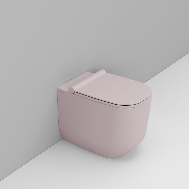 Ceramica Dolomite Cuvette Back to wall 36×56 – Alba - Rose antique