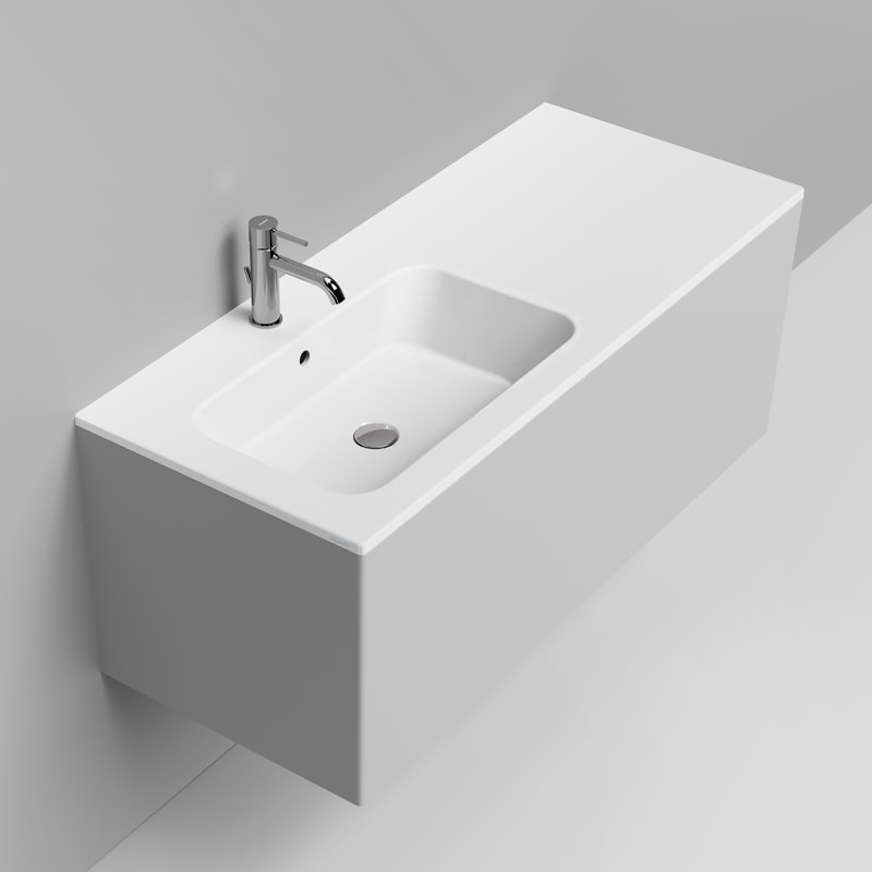 Ceramica Dolomite - D507501 - Lavabo Top 1210×510 – Merci