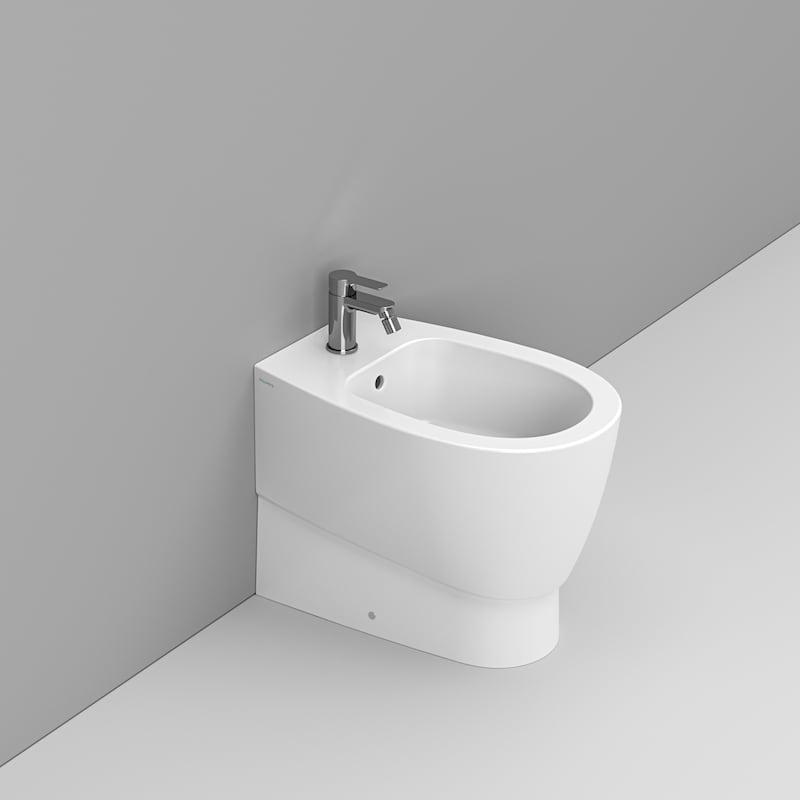 Ceramica Dolomite - D553501 - Bidet back to wall 36×54 – Demy