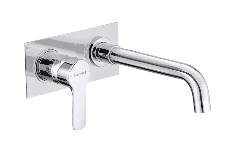 Ceramica Dolomite - R1022CR - Miscelatore lavabo a parete c/piastra