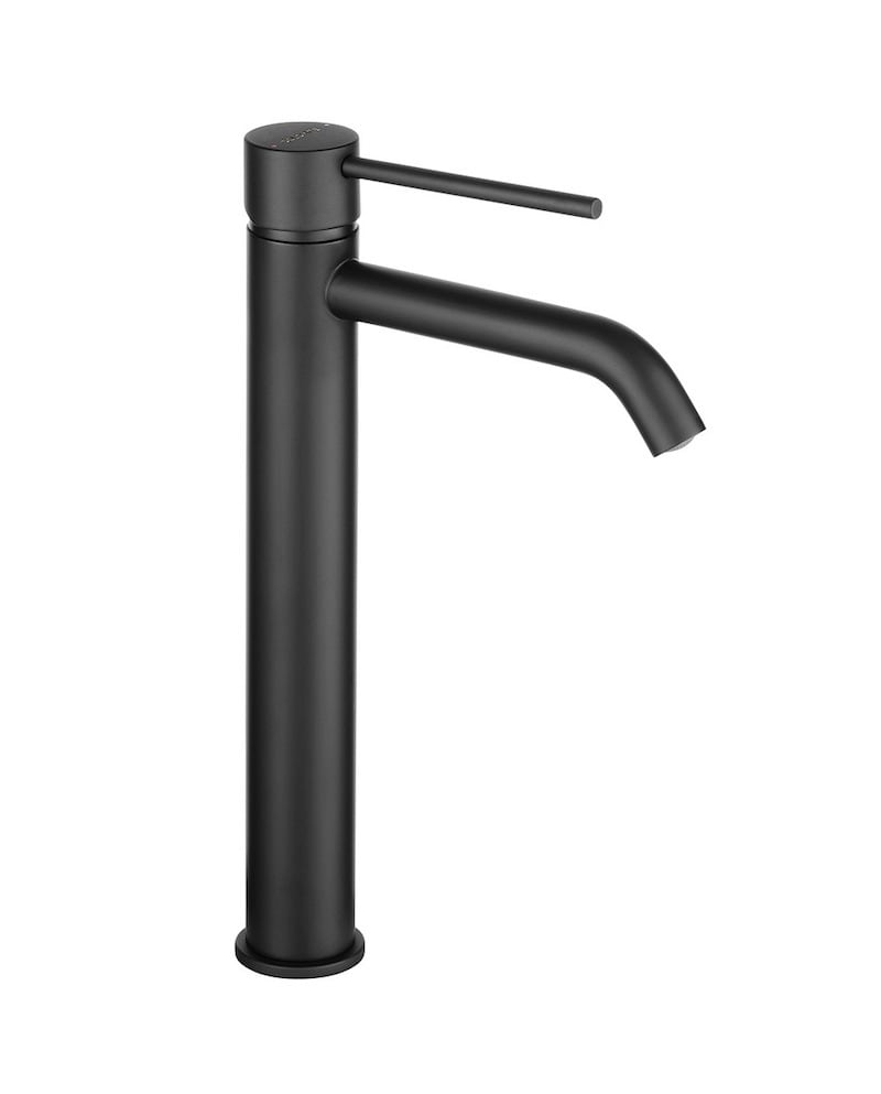 Ceramica Dolomite Miscelatore da appoggio su piano - Nero opaco