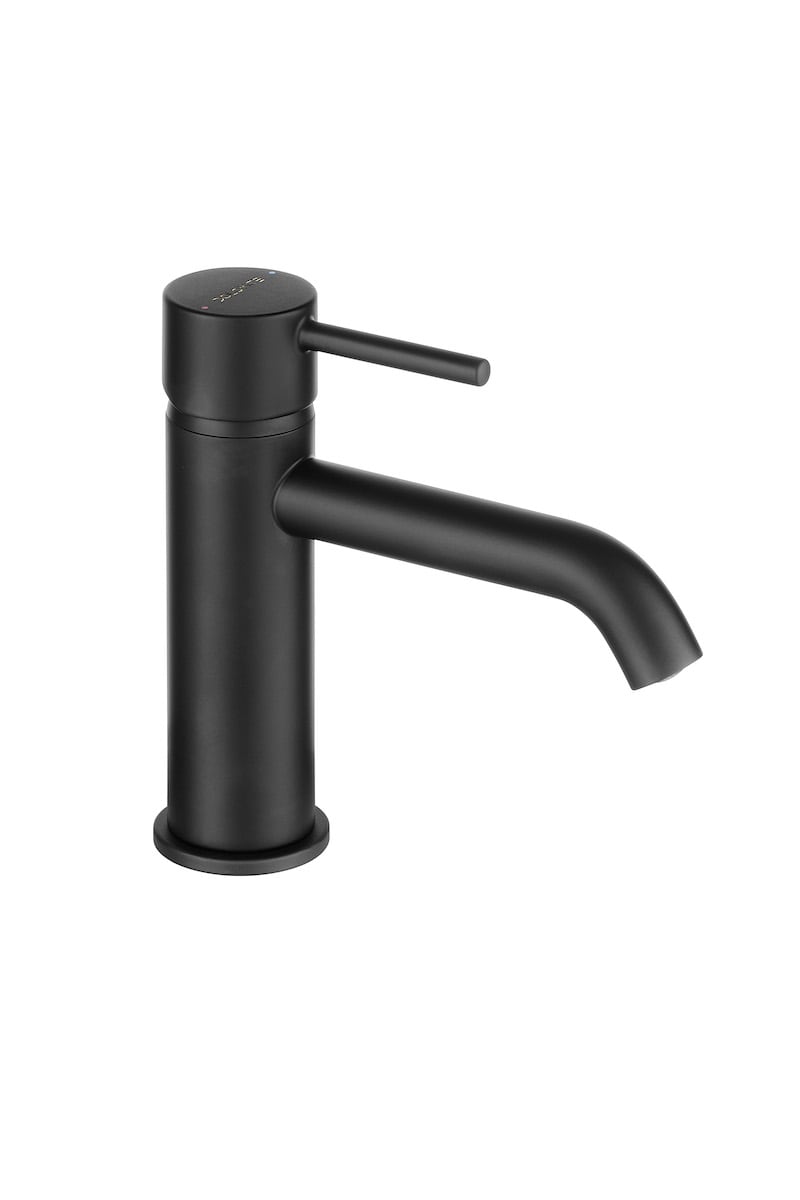 Ceramica Dolomite Miscelatore lavabo s/asta - Nero opaco
