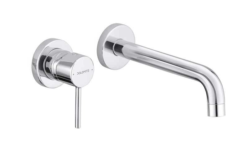 Ceramica Dolomite - R2021CR - Miscelatore lavabo a parete s/piastra