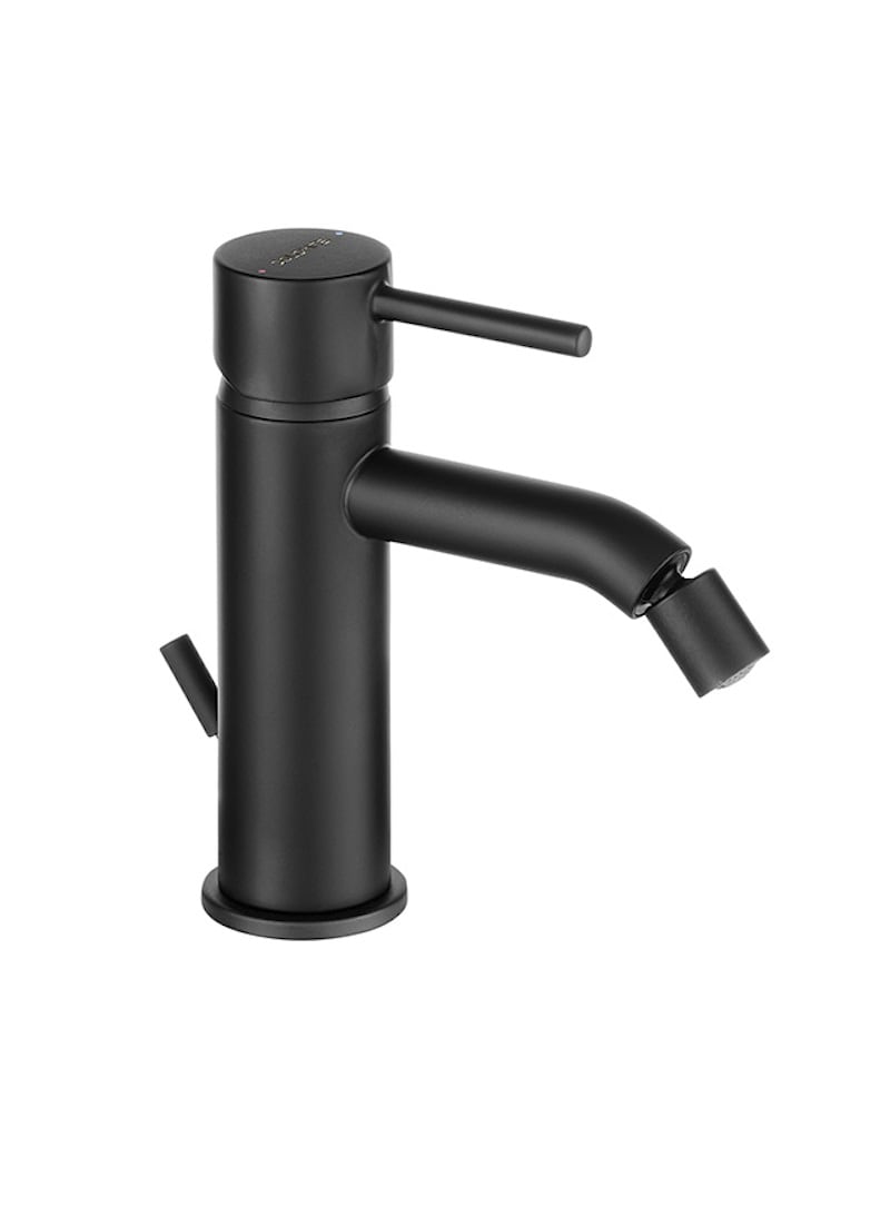 Ceramica Dolomite Miscelatore bidet - Nero opaco
