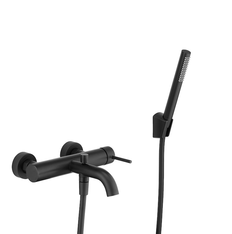 Ceramica Dolomite Miscelatore esterno per vasca/doccia - Nero opaco