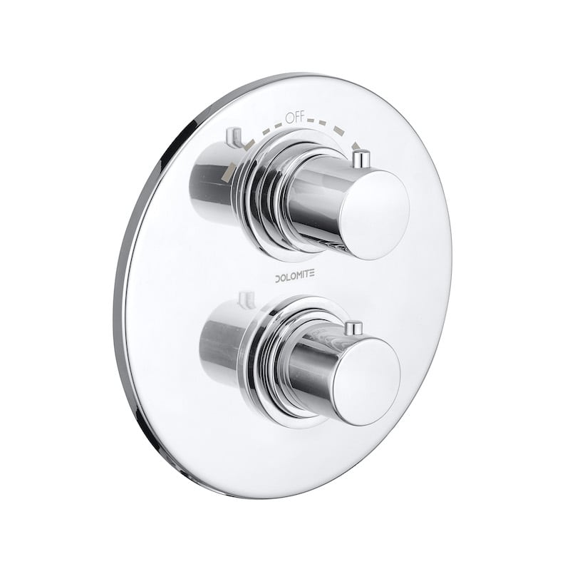 Ceramica Dolomite - R2072CR - Parti esterne per termostatico vasca/doccia