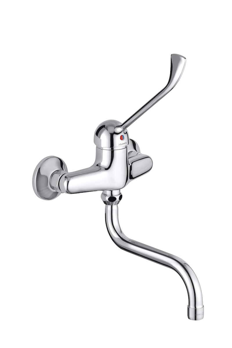Ceramica Dolomite - R4022CR - Miscelatore a parete per lavello
