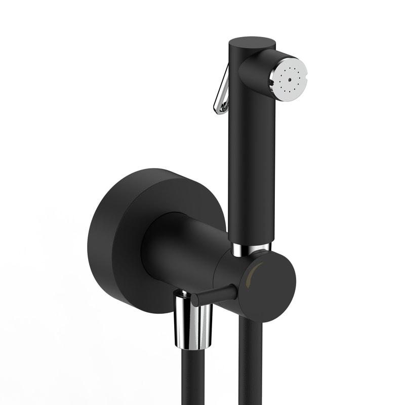 Ceramica Dolomite Kit  idroscopino miscelatore progressivo - Nero opaco
